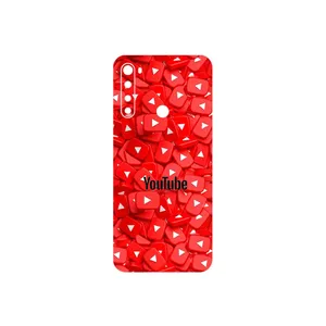 MAHOOT Youtube Cover Sticker for Xiaomi Redmi Note 8T