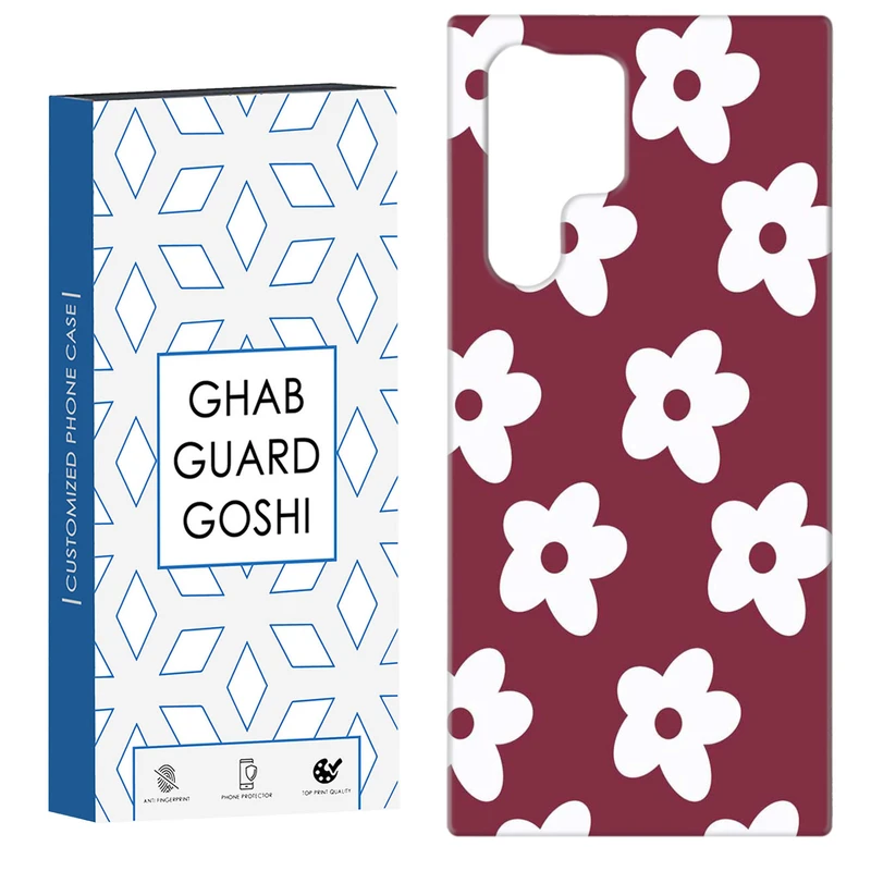 کاور قاب گارد گوشی طرح گل کد Dimo-830 مناسب برای گوشی موبایل سامسونگ Galaxy S22 ULTRA