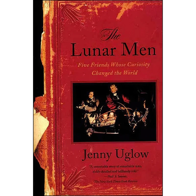 کتاب The Lunar Men اثر Jenny Uglow انتشارات Farrar, Straus and Giroux