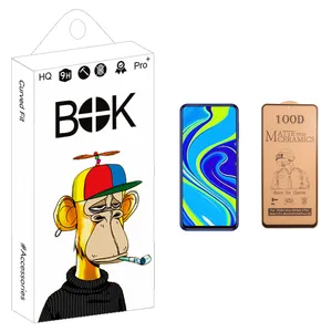 BOK +HD Ceramics Screen Protector For Xiaomi شیائومی Redmi Note 9s