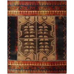 کلاژ فرش دستبافت یک متری فرش هریس کد 101981