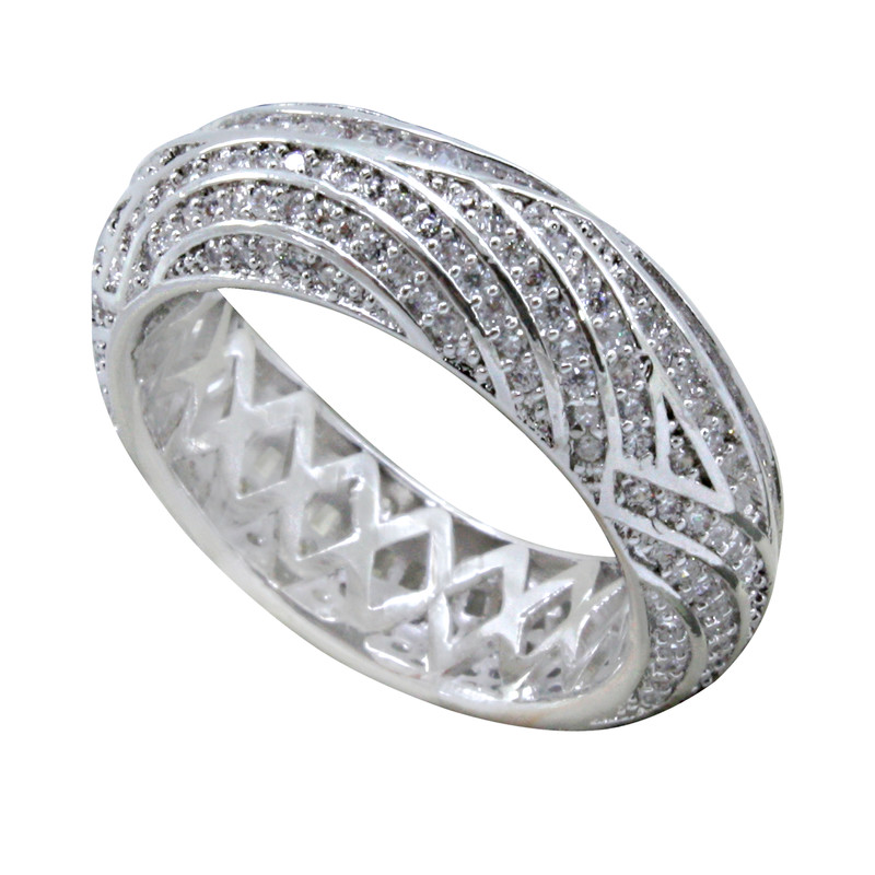 انگشتر نقره زنانه کد ring 1100