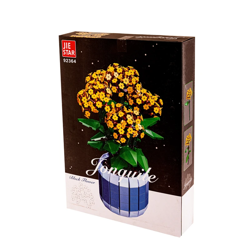 ساختنی 842 تکه ژی استار مدل گل نسترن کد 92364
