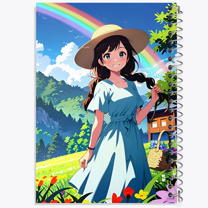 دفتر مشق 100 برگ خندالو طرح دخترانه کد F6651