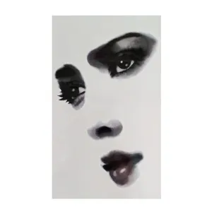 تتو موقت طرح رخ دختر