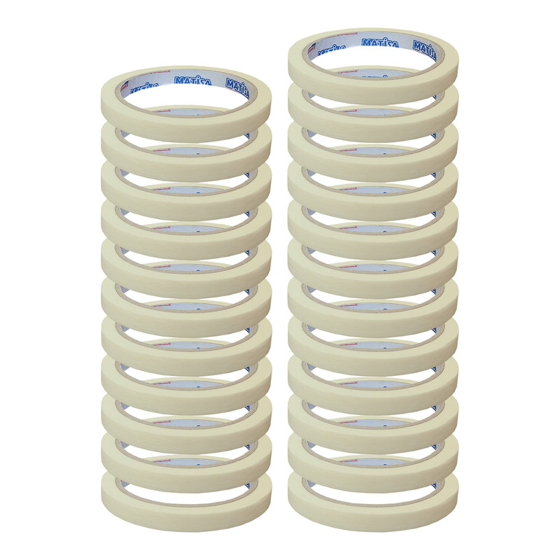 چسب کاغذی ماتیسا کد AB16 عرض 1 سانتی متر بسته 23 عددی