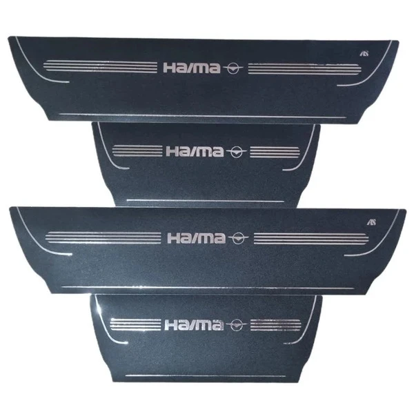 برچسب پارکابی خودرو استیک طرح چرم کد M389 مناسب برای هایما S7 و S5 مجموعه 4 عددی