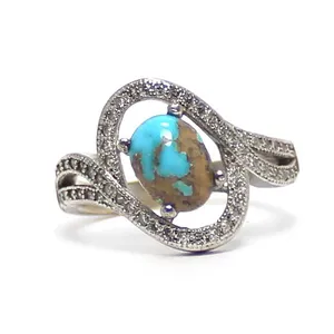 انگشتر نقره زنانه کد 18071