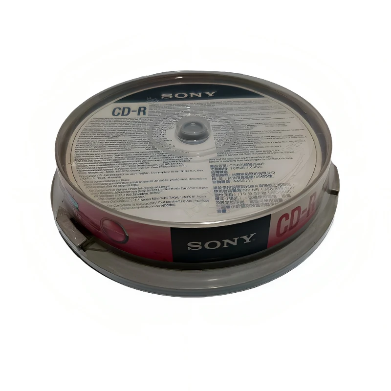 سی دی خام سونی مدل CD_R بسته ده عددی