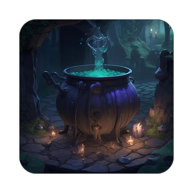 زیر لیوانی کاکتی طرح هری پاتر Harry Potter مدل mp42843