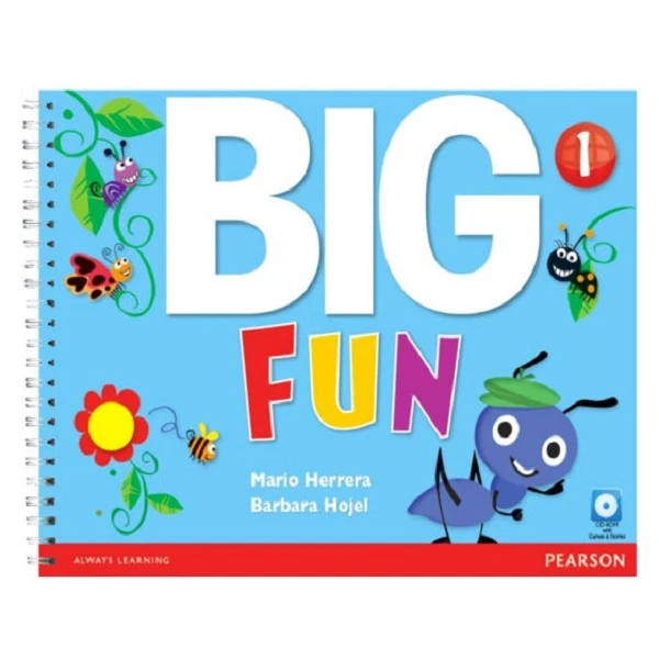 کتاب New Big Fun 1 اثر Mario Herrera and Barbara Hojel انتشارات پيرسون فنری