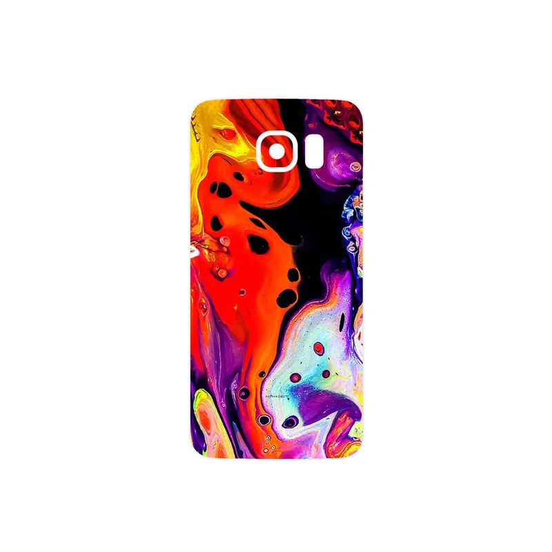 برچسب پوششی ماهوت مدل Abstract Oil Art مناسب برای گوشی موبایل سامسونگ Galaxy S6