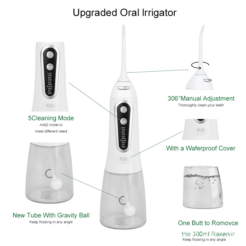 دستگاه شست و شوی دهان و دندان گلویش استایل مدل Portable -  - 17