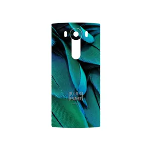 MAHOOT Green Feather Cover Sticker for LG V10