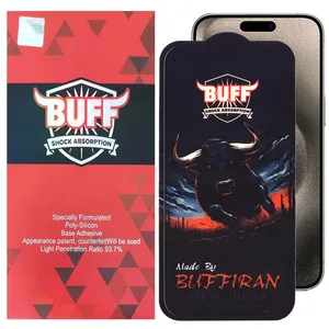 Buff BullRun Crystal Pro Glass Screen Protector For Apple iPhone 15 Pro Max