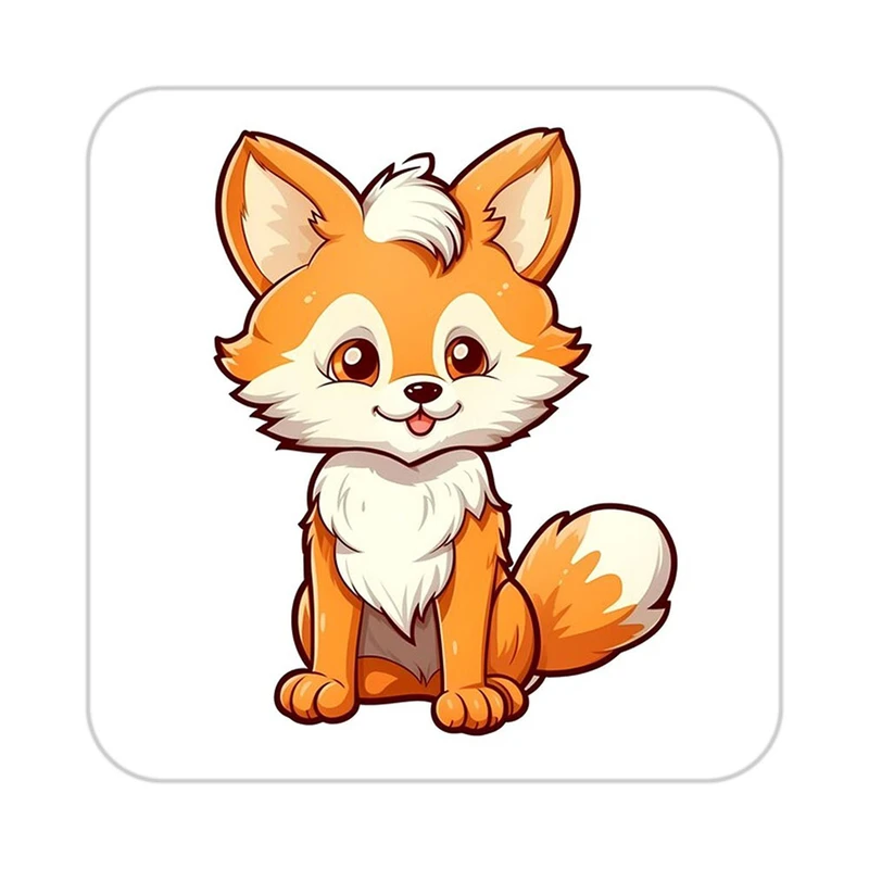 زیر لیوانی کاکتی طرح حیوانات کارتونی مدل mp28328