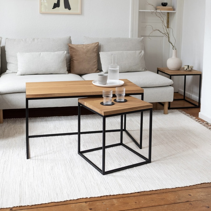 میز جلومبلی مدل AC4586 مجموعه سه عددی