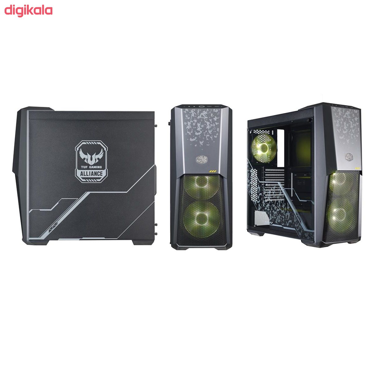 کیس کامپیوتر کولر مستر مدل MasterBox MB500 TUF GAMING EDITION main 1 2