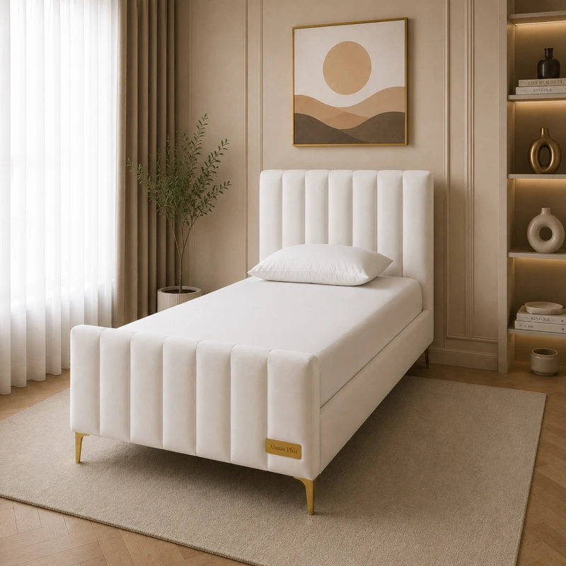تخت خواب دونفره مدل ثمن سایز 120×200 سانتی متر