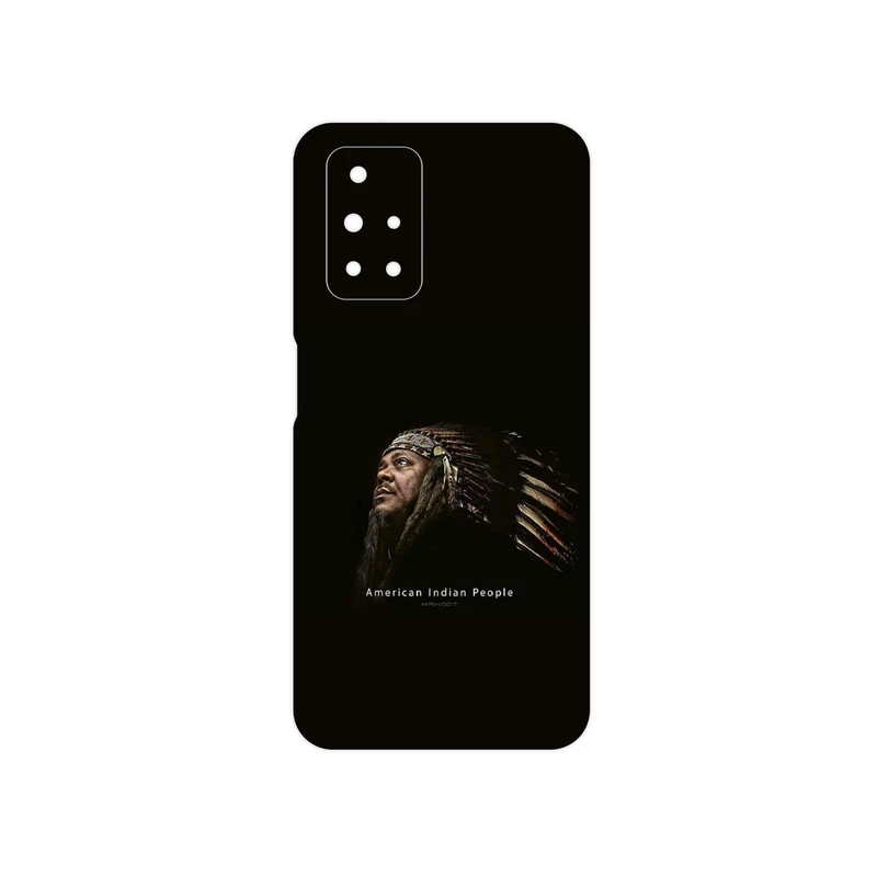 برچسب پوششی ماهوت مدل Portrait of an Indian Man مناسب برای گوشی موبایل شیائومی Redmi 10