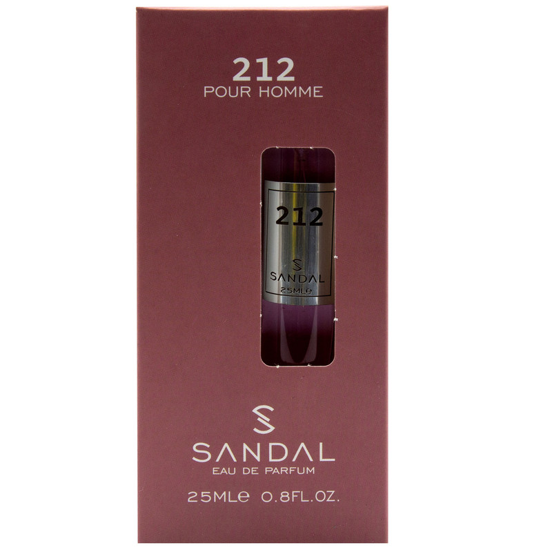 عطر جیبی مردانه صندل مدل 212 حجم 25 میلی لیتر عطر جیبی مردانه صندل مدل 212 حجم 25 میلی لیتر