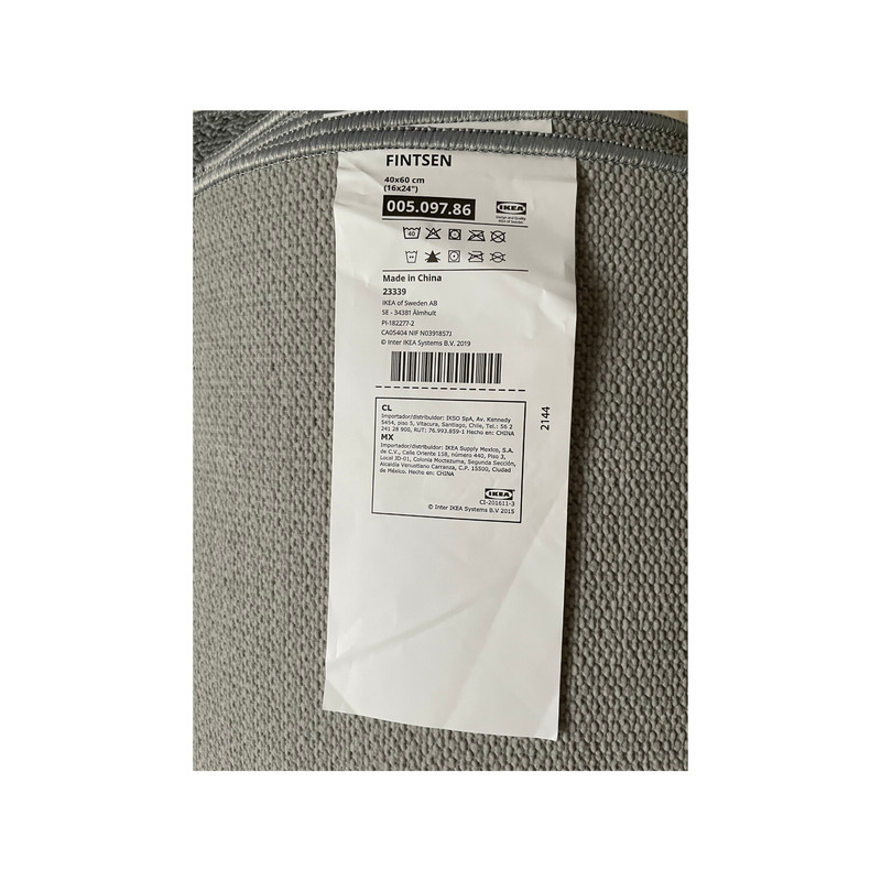 پادری حمام ایکیا مدل FINTSEN سایز 40x60 سانتی متر