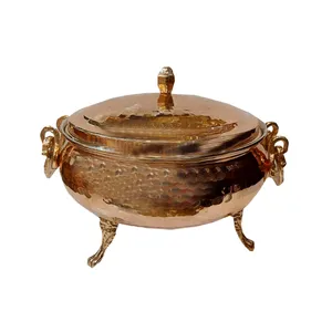 سوپ خوری مسی مدل پایه دار کد 550