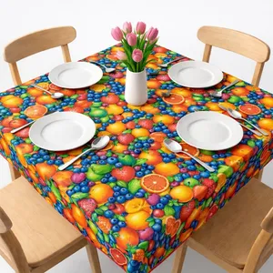 سفره 2 نفره مدل میوه تابستانی 450 سایز 70*60 سانتیمتر