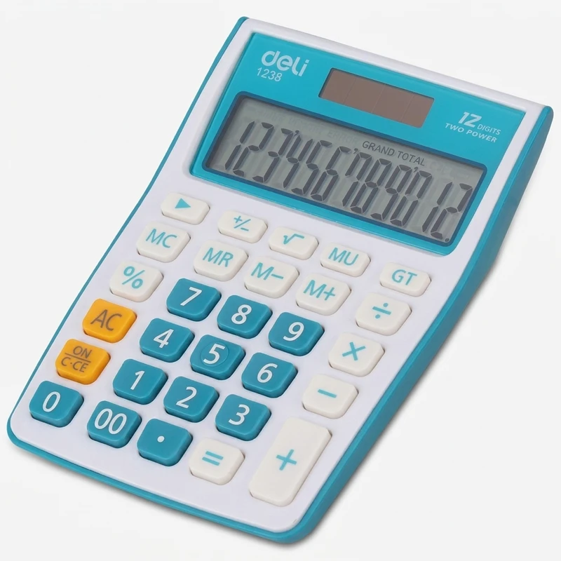 ماشین حساب رومیزی دلی کد DL-1238