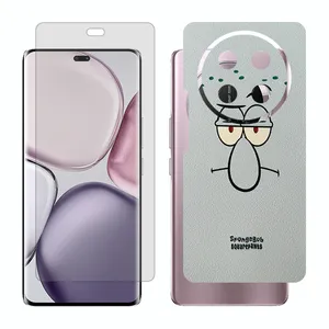 Glass Together model matte screen protector suitable for Honor X9c mobile phone with back cover sticker