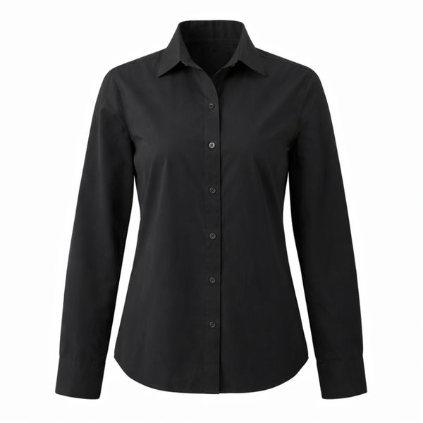 شومیز آستین بلند یقه انگلیسی زنانه مدل سپیده کد ۲۴