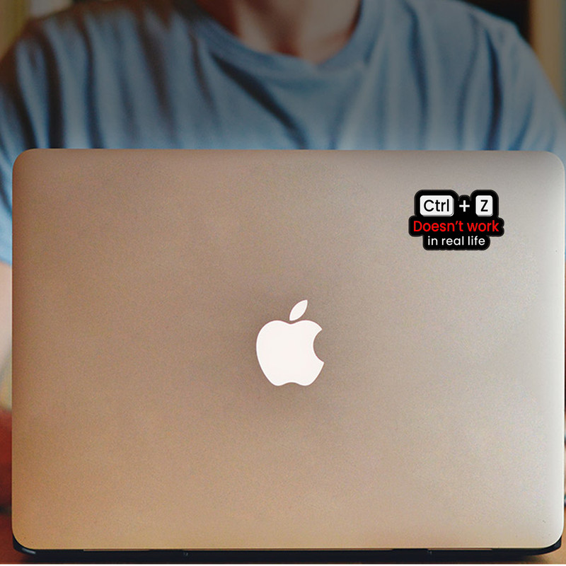 برچسب لپ تاپ پویا مارکت طرح دکمه برگشت کد 2643