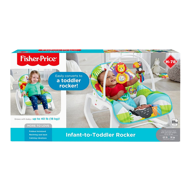 گهواره نوزاد فیشر پرایس مدل Infant Toddler Rocker کد GDP94