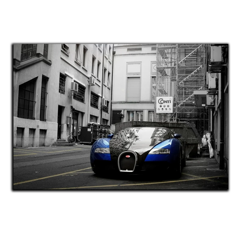 تابلو شاسی بکلیت طرح ماشین بوگاتی مدل SH-4637