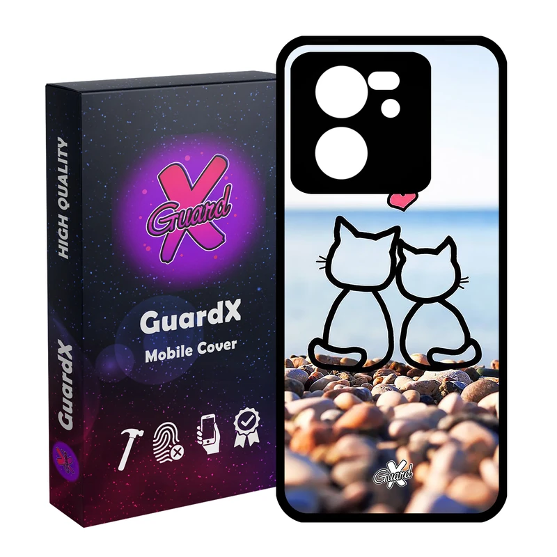 کاور گارد ایکس طرح Love مدل Glass10016 مناسب برای گوشی موبایل شیائومی 13T/13T Pro/Redmi K60 Ultra