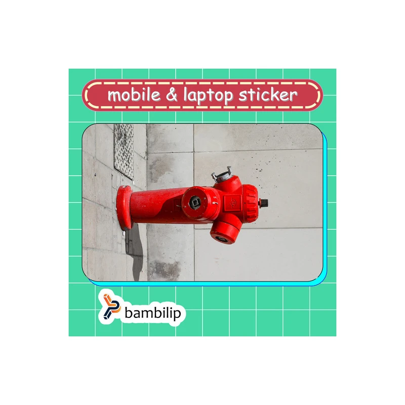 استیکر بامبیلیپ مدل کارت عابر طرح آتش نشان کد 1424930