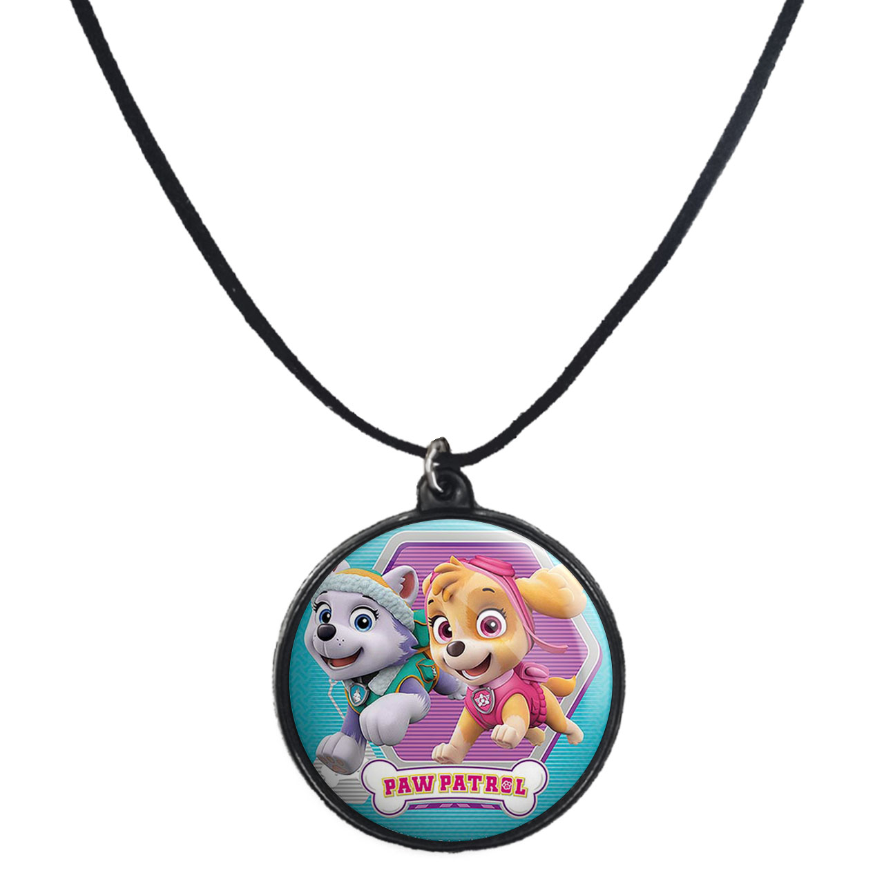 گردنبند پرمانه طرح سگ های نگهبان کد pmb.200 مدل دو طرفه