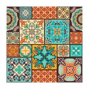 کاشی گلاک مدل اسلیمی طرح سنتی ایرانی کد TT123