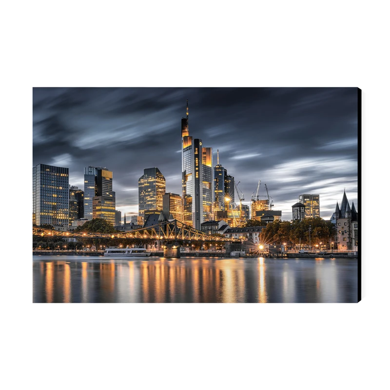 تابلو شاسی عرش مدل فانتزی منظره شهر کد As2473