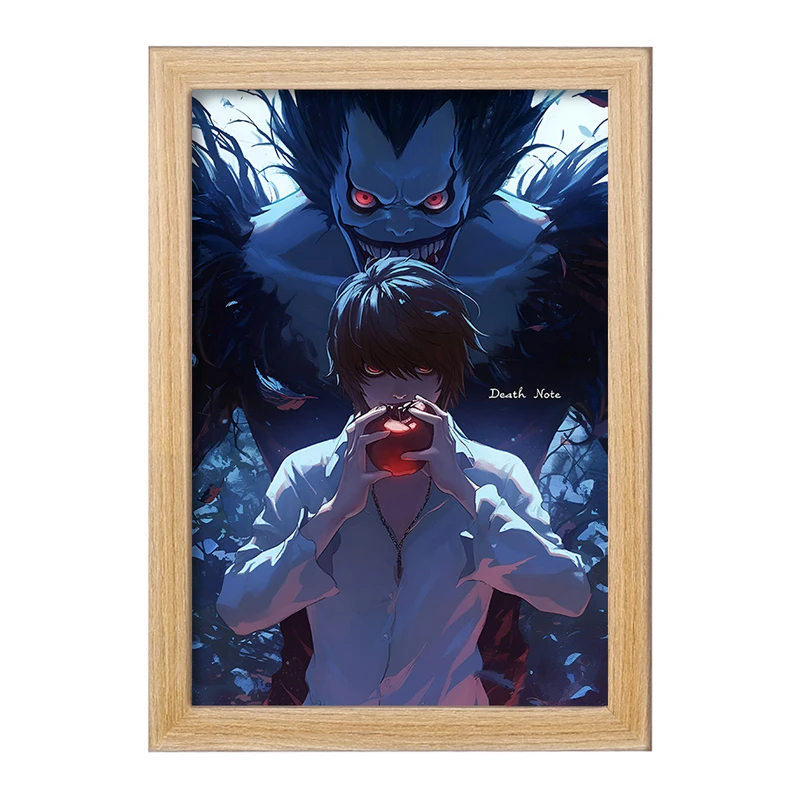 تابلو خندالو مدل انیمه دفترچه مرگ (Death Note) کد F9050