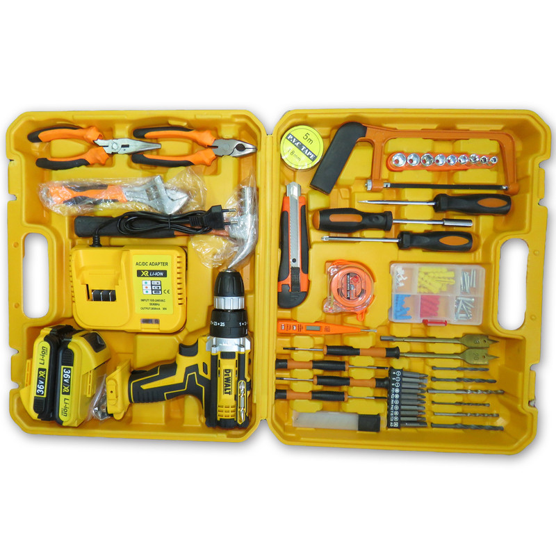 دریل پیچ گوشتی چکشی شارژی مدل 36254