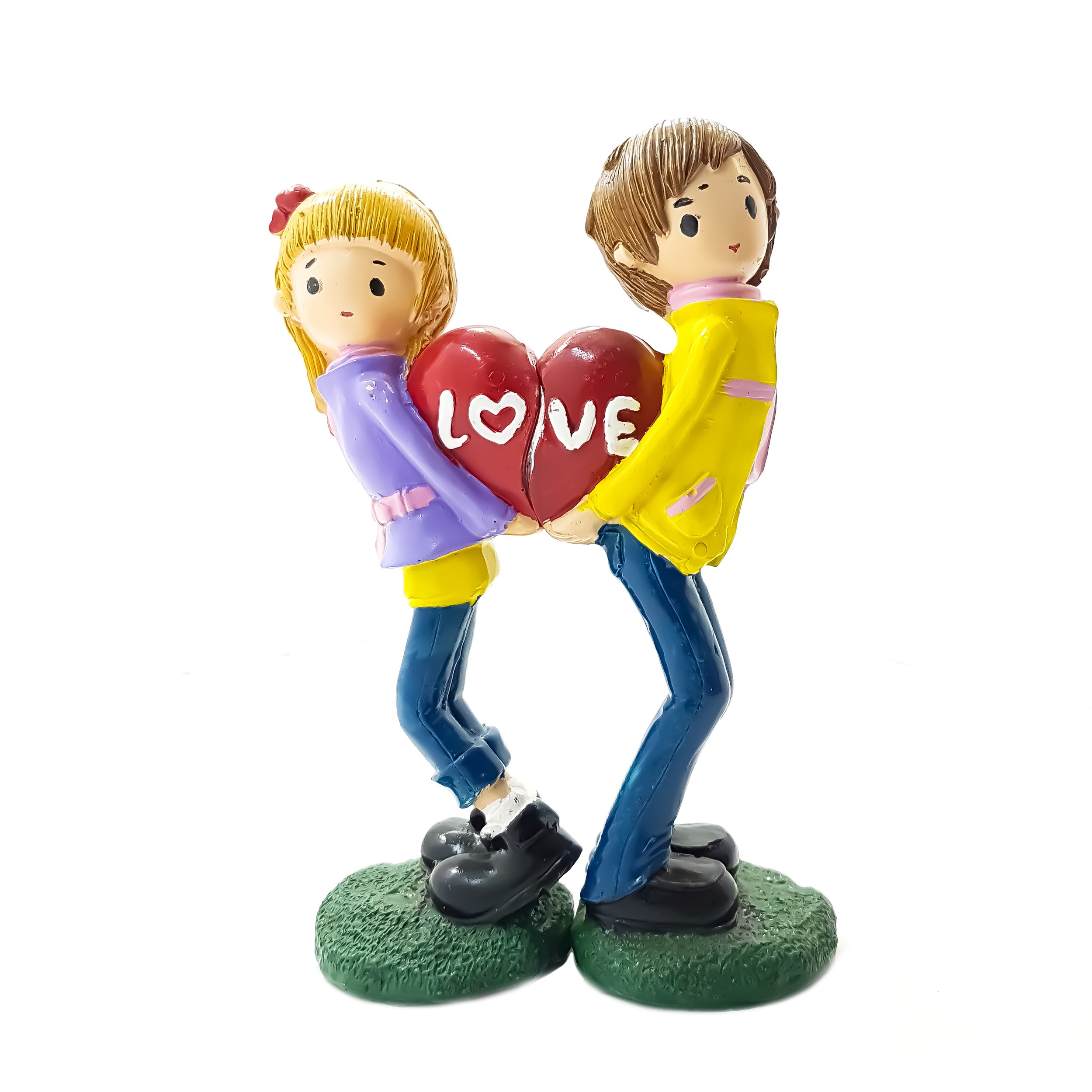 مجسمه طرح دختر و پسر عاشق کد v8325