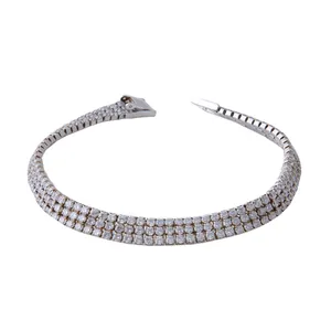   دستبند نقره زنانه بازرگانی میلادی کد DP_363