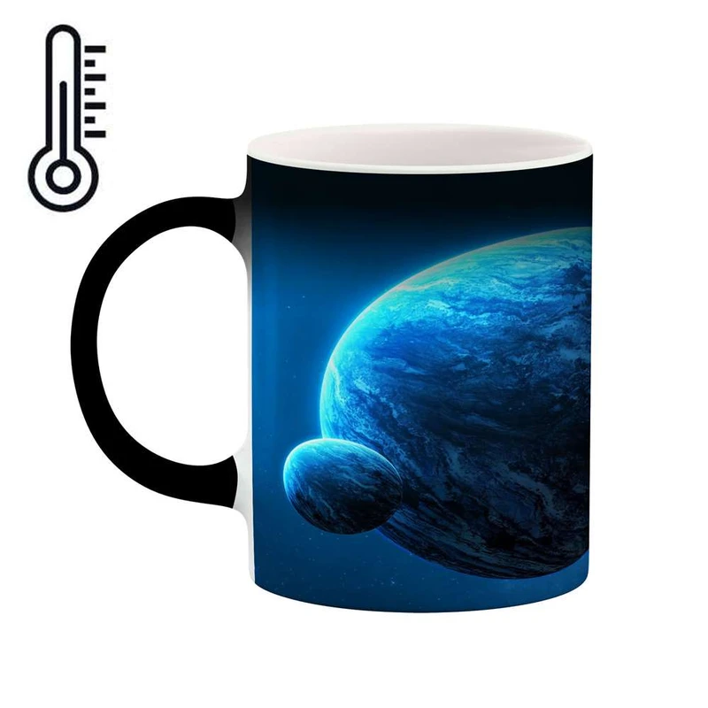 ماگ حرارتی کاکتی مدل کهکشان کد mgh11391