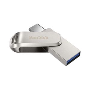 فلش مموری سن دیسک مدل Ultra Dual Drive Luxe ظرفیت 64 گیگابایت