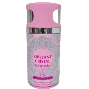 اسپری بدن زنانه جانوین مدل 513 brilliant crystal حجم 250 میلی لیتر