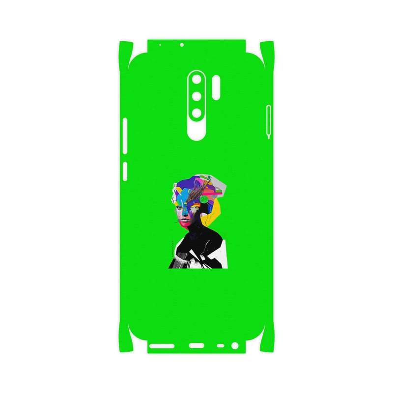 برچسب پوششی ماهوت مدل Collage of Women Portrait 3-FullSkin مناسب برای گوشی موبایل شیائومی Redmi 9