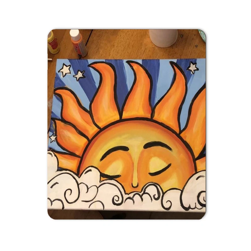 ماوس پد مدل خورشید کد 44