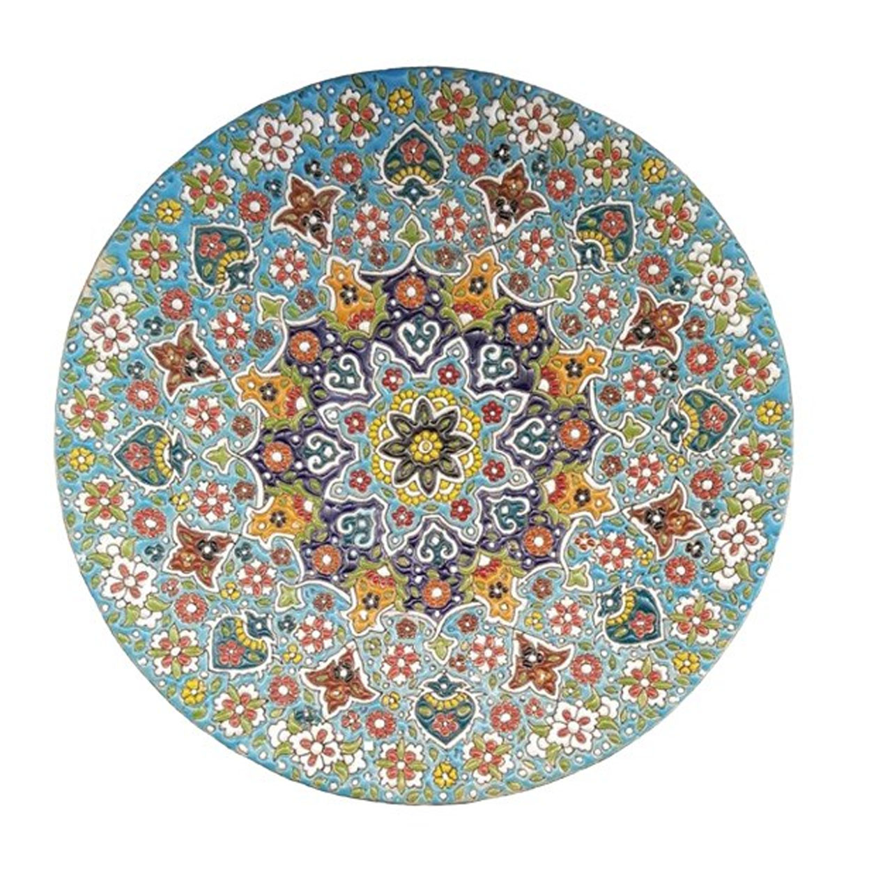 بشقاب مینا کاری رادین مدل MBA-3003 قطر 30 سانتی متر