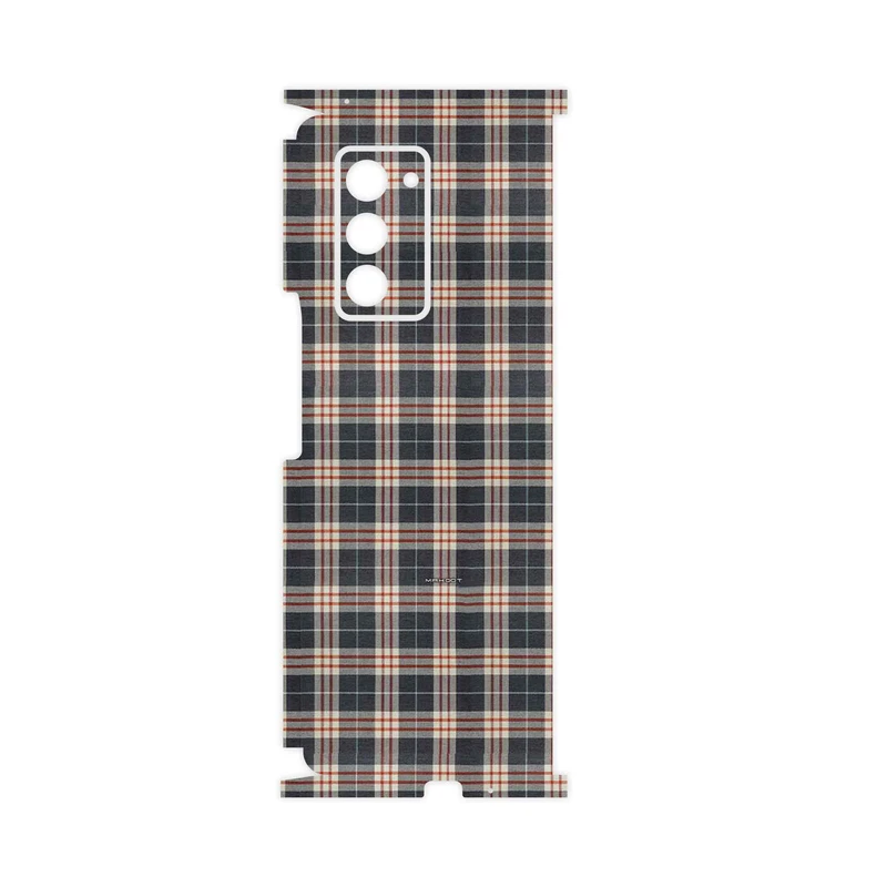برچسب پوششی ماهوت مدل Fabric Texture 5-FullSkin مناسب برای گوشی موبایل سامسونگ Galaxy Z FOLD 2